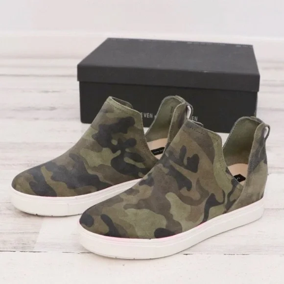 Steven By Steve Madden Shoes Steven By Steve Madden Canaras 75 Wedge Sneaker Poshmark